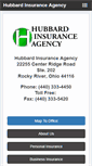 Mobile Screenshot of hubbardinsurance.biz